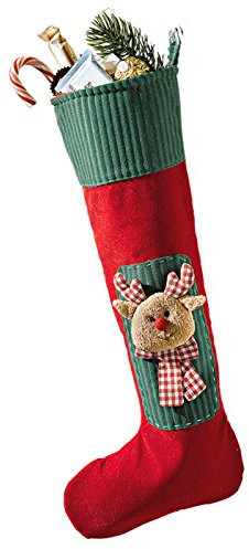 Nikolaussocke ELCH Nikolausstiefel Stiefel Weihnachtsstiefel Weihnachtsdeko Deko