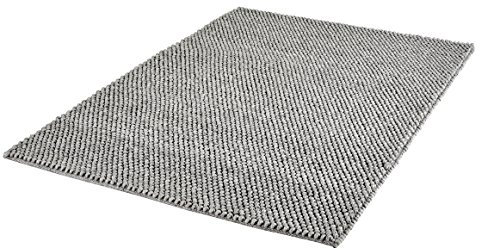 Obsession Teppiche, Wolle-Viskose-Mischung, Silber, 200 x 290 cm
