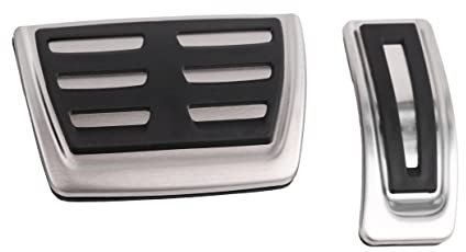Edelstahl Fuel Bremse Pedale Pedalkappen für A4 S4 B8 A4L A5 S5 Q5 SQ5 8R S5 A6 A6L A7 S7 A8 S8