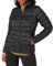 Amazon Essentials Damen Leichte, langärmelige, wasserabweisende, packbare Pufferjacke (in Übergröße erhältlich), Schwarz, M