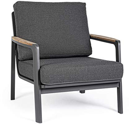 Jalisco Sessel anthrazit 78x87x86h cm