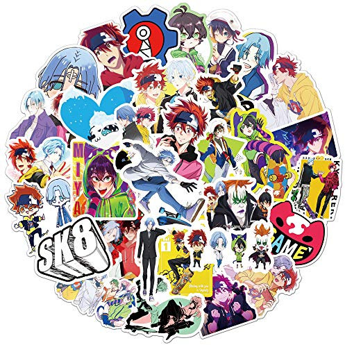 SK8 The Infinity Sticker Pack 100pcs, Vinyl Aufkleber für Wasserflaschen Laptop Skateboard Notebook, Geschenk für Erwachsene Kinder Teens