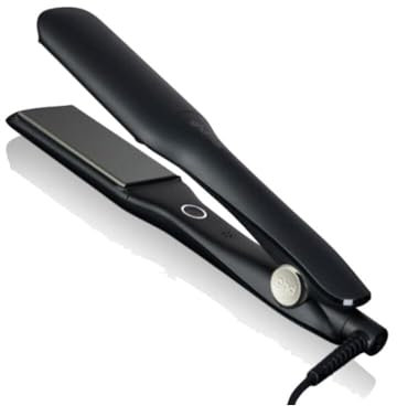 GHD Max Styler - Plancha de Pelo con Placas Anchas - Cerámica - 8.9 cm x 4.2 cm - Ideal para Cabello Largo, Grueso y Rizado