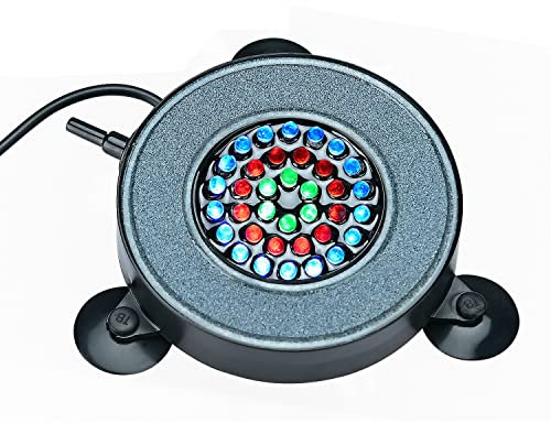 TOWEAR Lampe Bulle Aquarium Submersible, Lumière Bulle d'air Auto Changement de Couleur, 36 LED Éclairage Décoration Lumière Colorée avec Bulle d’Air