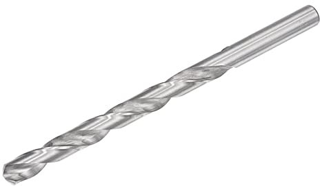 sourcing map Brocas helicoidales de 16 mm, vástago recto de acero de alta velocidad, broca extra larga de 250 mm de longitud para madera, plástico y aluminio