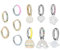 Depesche 11834-060 Charm Avocado, versilberter Anhänger für Halsketten, Armband und Ohrringe, ideal als kleines Geschenk