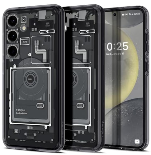 Spigen Ultra Hybrid für Samsung Galaxy S24 -Zero One | Air Cushion Tech, Anti-Yellowing, Militär-Grade Schutz, Spigen Signature Serie