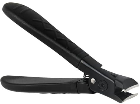 Chstarina Nail Clippers for Thick Nails, Heavy Duty Toenail Clippers, Nail Cutter with Catcher, Ultra Sharp, Long Handle, Stainless Steel Nail Trimmer, Fingernail Clipper for Men, Women, Seniors