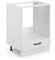 Vicco Meuble pour Four Fame-Line, Blanc Campagne/Blanc, 60 cm, PT Marbre
