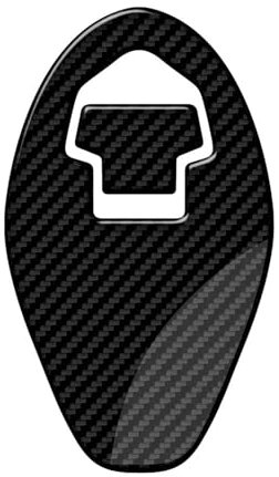 GNUFOPI Transparenter Motorradkappenschutz-Aufkleber, kompatibel mit Ducati 749 und 999 (Carbon-Look)