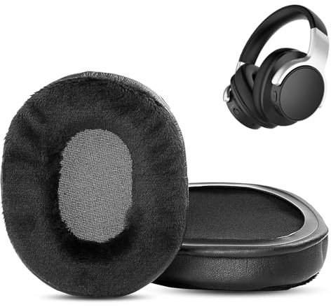 ACCOUTA Ohrpolster Kissen Kompatibel mit Mixcder E7 Kopfhörern Ohrpolster Ersatz mit Warmem Weicherem Stoff und Hochdichtem Schaumstoff