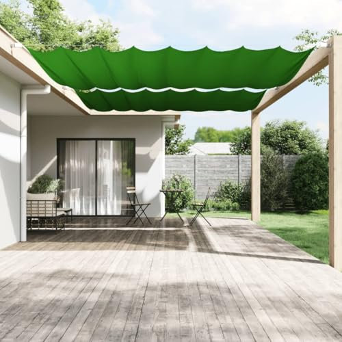 Home & Garden Store vertical en tissu Oxford Vert clair 300 x 360 cm