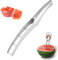 Affettatrice per Anguria,Taglierina Anguria,Utensile da Taglio per Cubetti di Melone,Taglia Frutta a Cubetti Affettatrice per Tagliare Frutta