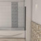 Pare-baignoire fixe - Aluminium noir mat - 70cm - écran de baignoire H.130cm - 5mm verre trempé anticalcaire