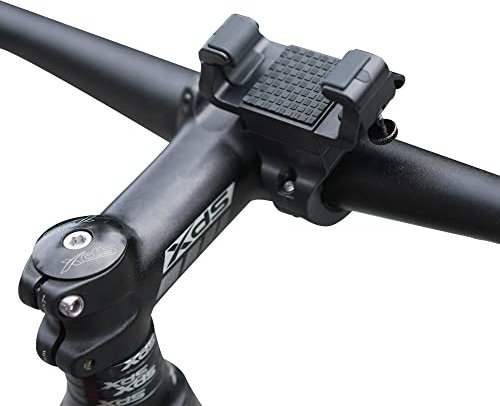 UPPEL Handyhalterung für Fahrrad, um 360 Grad drehbar, tragbare Fahrradhalterung für Phone 12 Pro Max, Galaxy S9, S1, Note 20 und Plus 3,5-7 Zoll (5,8 - 7,8 cm), Breite 6,8 - 9,9 cm