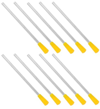 Gogogmee 10stücke Metall-triangel-schlägel Für Schlagzeug Im Klassenzimmer Triangel-glockenspiel-schlägel Für Draußen Rhythmus-triangel-schlägel Aus Metall Triangel-percussion-schlägel