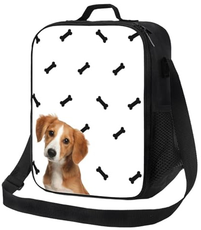 Bolsa TéRmica Personalizada – Agrega Tu Texto/Imagen/Foto, DiseñA Tu Bolsa Almuerzo, Fiambrera O Lonchera Personalizado, Lancheira Para NiñOs Y Adultos, Ideal Para Escuela, Picnic O Excursiones