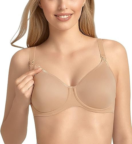 Anita maternity Damen Still Basic BH, Hautfarben (Skin 722), 100D