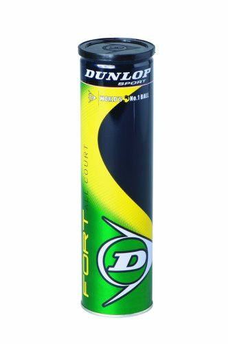Dunlop Tennisball Fort All Court, gelb