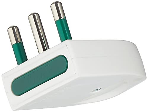 Vimar RI.00204.B Spina Sicury 2P+T 16 a 250 V, Bianco