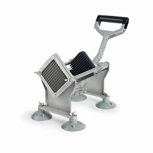 LACOR - 60513 - Cortador Profesional, Corta Patatas y Verduras en gajos, 4 Cuchillas de Acero Inoxidable, Corte Uniforme, Cocina Industrial