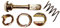 Twowinds - Bombín Cerradura 3B0837168 Compatible con Seat Arosa Toledo León - Puerta Delantera Izquierda o Derecha (ambos lados) - Cilindro de Cierre (set de 5 piezas)