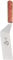 Mercer Culinary Praxis 6 x 3-Inch Square Edge Turner, Wood Handle, Stainless Steel, 25x10x3 cm, Silver