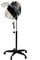 CASART Hair Dryer Stand with Adjustable Temperature Height and Timer, Portable Salon Hairdryer Hood Professional Floor Hairdresser (Black)