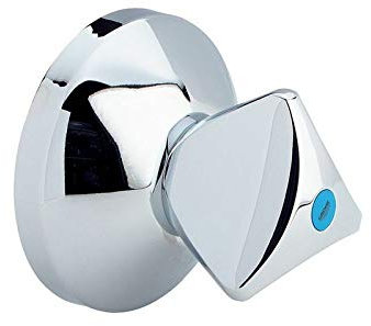 Viega Easytop Ausstattungsset Verchromt blau 275075