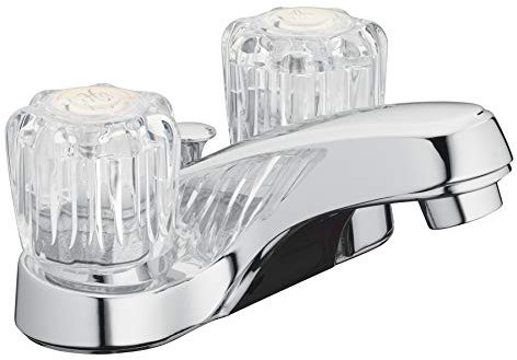 Aqua Vista 10-B421-AV - Grifo de baño de dos manijas, cromo pulido