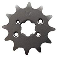 Ritzel 12 Zähne für Derbi Motor EBE050, D50B | für Aprilia RS, RX, SX 2006-, für Aprilia RS4, für Derbi Senda, GPR, Für Gilera RCR 2006-, SMT 2006-
