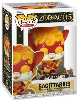 POP Funko Zodiac: Sagittarius - Astrology Star Signs | Offizielles Owned IP Merch - Vinyl Sammelfigur als Regal Deko - Geschenkidee zum Geburtstag für Fans und Sammler