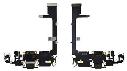 Charging Port Connector Headphone Flex Cable Module Replacement Compatible with iPhone 11 Pro 5.8 inch (Gold)