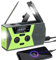 Vokida Kurbelradio Weltempfänger Solar Radio Notfallradio Dynamo Taschenlampe Kurbel Radio Batteriebetrieben Notfall 4000mah AM/FM für Camping Outdoor Lampe Survival Ausrüstung Stromausfall