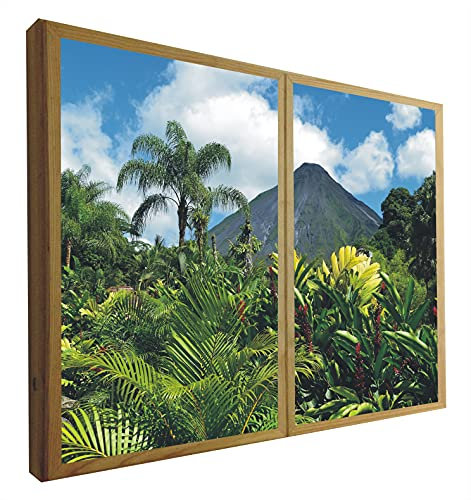 CCRETROILUMINADOS Dekorative falsche Fenster Beleuchtete Costa Rica