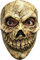 Mutantenschädel - Skeletal Maske des Grauens aus Latex - Erwachsenen Horror Kostüm Halbmaske Schädel Skelett Totenkopf - ideal für Halloween, Karneval, Motto- & Grusel-Party