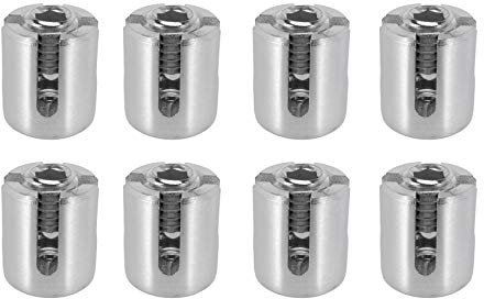 Gathukila 8 Stück Edelstahl Grün Wand Spalier Fitting Clip 3 mm Draht