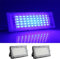 MODOAO Flutlichter für den Außenbereich, 2 Stück, 50 W, 4800 lm, blaue LED-Außenleuchte, IP66 wasserdicht, Außen-Flutlicht, für Hof, Garten, Garage, Rasen, Hof