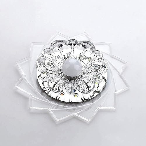 Foco de cristal LED superbrillante, antideslumbrante, lámpara de techo empotrable comercial integrada, Downlight, ahorro de energía, accesorio de iluminación incorporado para el hogar, decoración, s