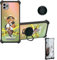 Aroepurt hülle Kompatibel Für Opel Mobile Smart 55q Hülle Case Handyhülle Schutzhülle Cover [Mit 9H Härte HD Schutzfolie] PC + Silikon Ständer DJH-PZX