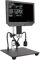 Microscopio Digitale 4K, Microscopio con Ingrandimento 10X-430X con Fotocamera da 33 MP, Schermo IPS da 8,0 Pollici, Telecomando, HDMI, USB, per Laptop, Computer, TV, Proiettore