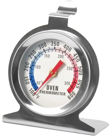 WATIIFUFU Termometro Per Barbecue Termometro Per Carne Alla Griglia Forno Per Forno Ventilato Termometro Da Forno Per Pizza Temperatura Del Forno Cassetto Scaldavivande Termometro Da