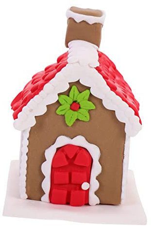 PAMINGONO Weihnachtshaus-dekor Aus Weihnachtsschmuck Für Zuhause Basteln Aus Polymer Festliche Atmosphäre