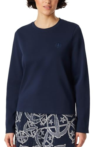 Schiesser Damen Schlafanzugoberteil Shirt Langarm - 183236