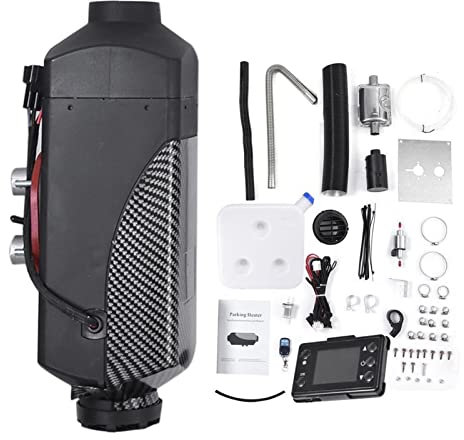 PEVAVFZMMY Calentador de aparcamiento de aire de combustible Diesel Universal Coche LCD Pantalla for control remoto for RV/Trailer/Camiones/Motor-Home/Barcos/Camper Van Calentador de coche(1