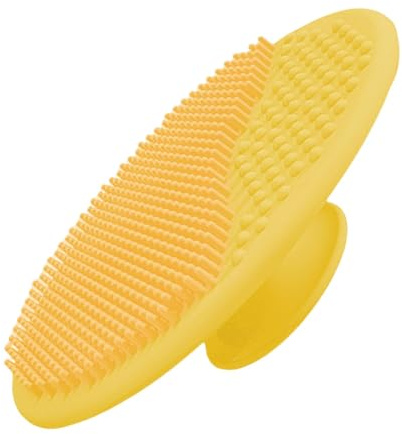 Baby Hair Scrubber - Gentle Scalp Massage Brush for Bathing, Soft Bath Brush | Slip Handle Care Tool for Dry Skin Care, Cradle Cap , Simple Foam