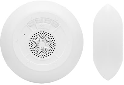 Enceinte flottante pour piscine – Enceinte LED sans fil pour piscine, audio étanche pour le bain | Enceinte lumineuse colorée 8 modes pour piscine et douche, système sonore flottant, espace détente ex
