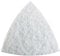 Fein Filzpolierpad, 5 Stück (Kantenlänge 80 mm, zur Politur von Chrom, Edelstahl, Alu, Buntmetall, Klettschnellbefestigung) 63723032010