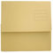 valeur Exaclair Porte-vues Foolscap Document Wallet – Parent jaune
