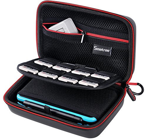 Smatree Transporttasche für Nintendo 3DS XL/ 2DS XL, Hartschalen-Schutzhülle für Nintendo 3DS / Nintendo New 3DS XL